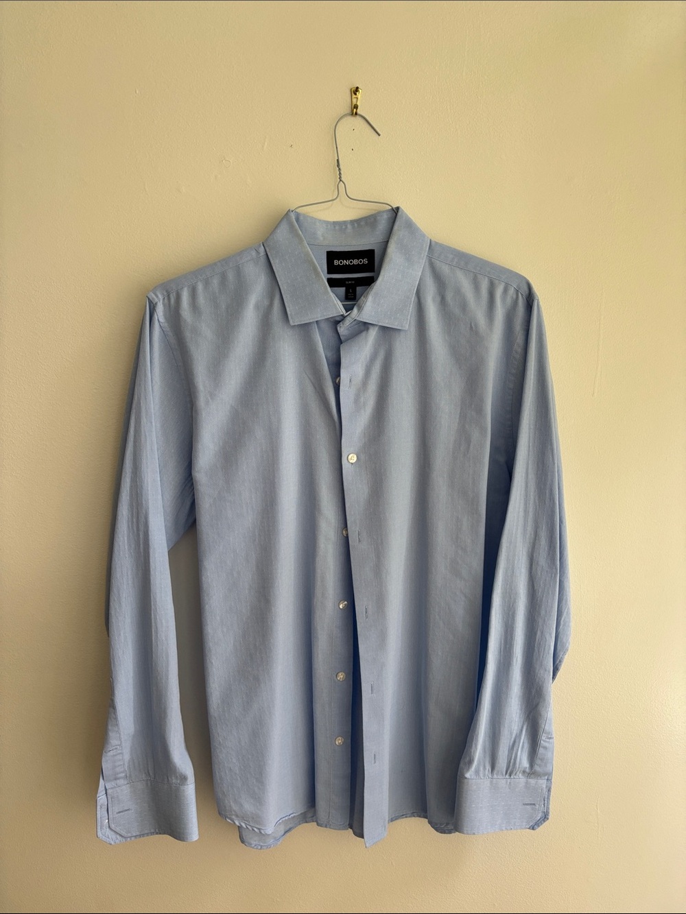 Bonobos Pale Blue Men's Dress Shirt